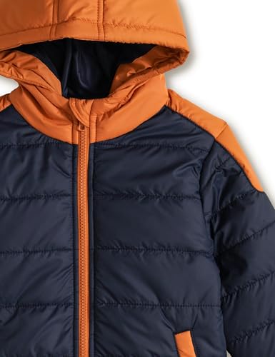 Image of Amazon Brand - Symbol Boys Boys Quilted Winter Jacket with Detachable Hood | Age 2-12 Years| Standard Length