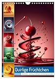 Quirlige Früchtchen (Wandkalender 2026 DIN A4 hoch), CALVENDO Monatskalender: Der Kalender, der Früchte tanzen lässt (CALVENDO Lifestyle)