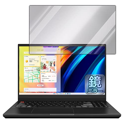 PDA�H�[ ASUS VivoBook Pro 15X OLED (K6501ZM)�Ή� Mirror Shield �ی� �t�B���� [��ʗp] �~���[ ���� ���{��