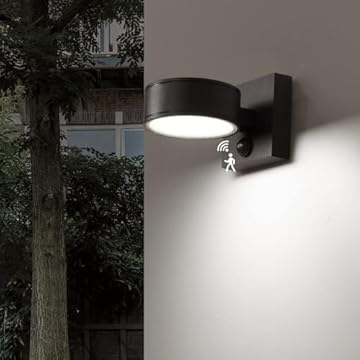 modern outdoor motion sensor light