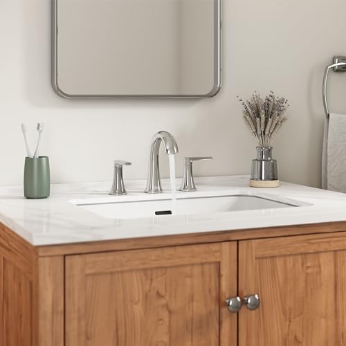 American Standard 7429801.002 Becklow Two-Handle 8-Inch Widespread Bathroom Faucet, Bathroom Sink Faucet, 1.2 GPM, Polished Chrome by American Standard - Image 2