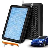 Tesla Model 3 Model Y Cabin Air Filter with Activated Carbon Tesla Air Filter Replacement 2 Pack-Upgraded Pro (2016-2024)