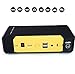 Produktbild LALEO Starthilfegeräte Auto Starthilfe 2000A 24000mAh (Fast alle Arten von Motoren), mit USB LED Taschenlampe Grosse Kapazität Tragbare Jump Starter Powerbank,Gelb