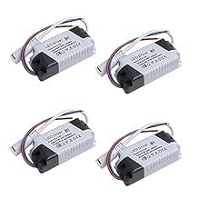 Acxico 4 pcs LED Driver 8/12/15/18/21W Power Supply Dimmable Transformer Waterproof LED Lig