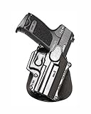 Fobus Concealed Carry Paddle Holster for H&K USP Compact 9mm, 40 Cal, 45 Cal/Taurus PT11, PT140, PT111. Ruger SR9/SR9c/SR40 Walther PPQ