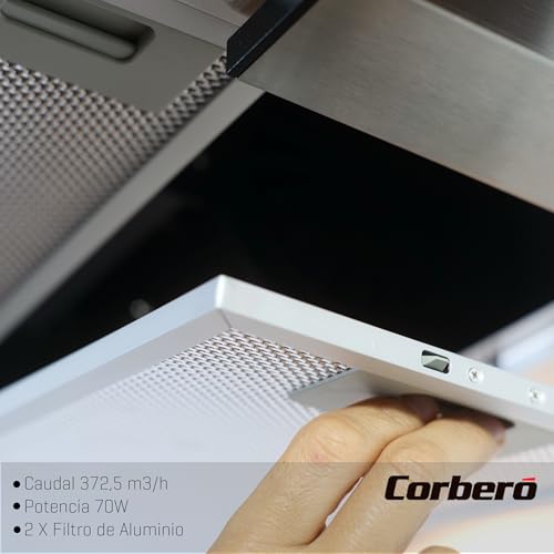 Hotte télescopique 60 cm pour éliminer la vapeur de cuisson efficacement