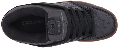 Image of Globe Mens Fusion Skate Shoes, Night /Charcoal /Gum, 14 M US