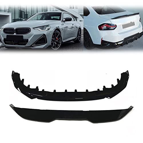 Lèvre de séparateur avant et becquet arrière pour corriger le style d'origine BMW G42