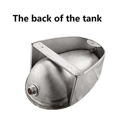 OTQEFTN Wall-Mounted 304 Stainless Steel Urinal, Male Urinal with Infrared Sensor, Toilet Urinal with Drain and Sensor, Used in Home, School and Hotel