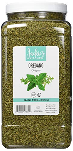 Jackie s Kitchen 2 1.35 Lbs Jackie s Kitchen-Oregano Whole, 1.35 Lb (Pack Of 2)