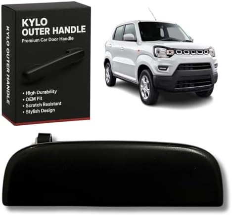 KYLO Rear Right Side Car Outer Door Handle| Designed for Easy Installation, Lightweight and Durable Car Handle for (S-Presso, Rear - Right) (Model No.- 1030 Right)