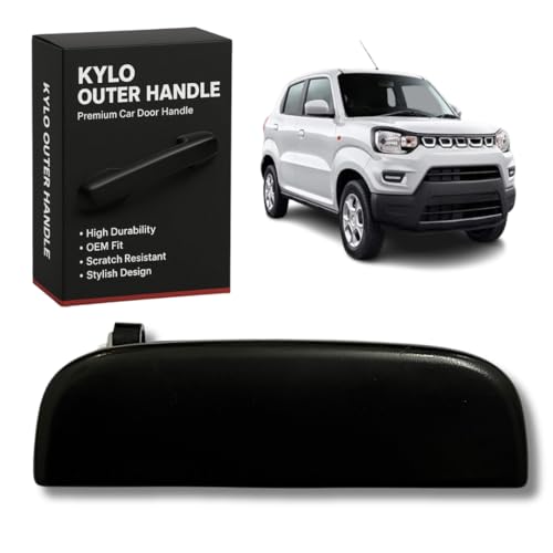 KYLO Rear Right Side Car Outer Door Handle| Designed for Easy Installation, Lightweight and Durable Car Handle for (S-Presso, Rear - Right) (Model No.- 1030 Right)