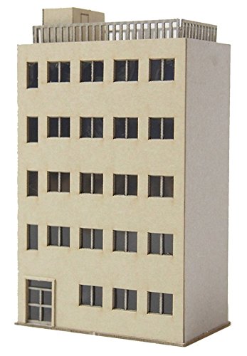 建物模型 ホワイト37.5cm x 24cmｘ5cm 建築模型の写真＞S=1:200 47邸 分譲マンション 白色模型 | 建築