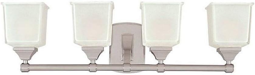Lakeland 3-Light Vanity Light - Old Bronze Finish with Clear/Frosted Glass Shade