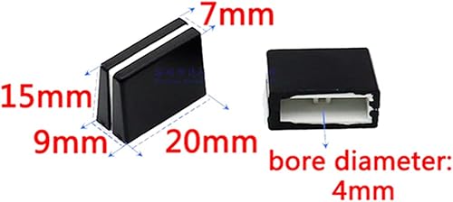 Miniatura 4 de WXYINSPAS 5 perillas Fader Cap Fader para consola mezcladora DJ Pioneer DJM 350 400 500 700 750 800 850 900NEXUS 900SRT 900NXS2 2000 2000nexus