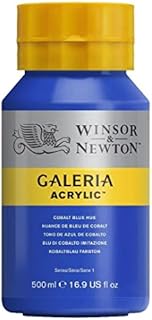 Winsor & Newton, Galeria Acrylic, Cobalt Light Blue Hue, 500ml