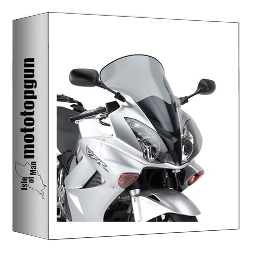 givi Bulle fumée d217s Compatible avec Honda vfr 800 VTEC 2002 2003 2004 2005 2006 2007 2008 2009 2010 2011 mototopgun