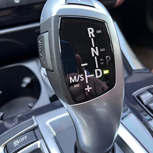Fouedy Car Gear Shift Knob Panel for BMW 1 2 3 4 5 7 Series F Chassis F10 F11 F01 F02 X1 X3 X4 X5 X6 M3 M5 F30 F32 F48 F25 F15 F16 (A Model) by Fouedy - Image 2