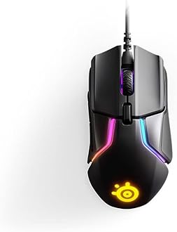 SteelSeries Rival 600 - Gaming Mouse - 12,000 CPI TrueMove3+ Dual Optical Sensor - 0.05 Lift-Off Distance - Weight System,Black