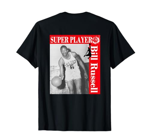 Bill Russell_011_Back Printed T-Shirt