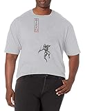 Marvel Bloc d'encre Ronin T-Shirt, Gris chiné Athletic, L/Grande Taille/Tall Homme
