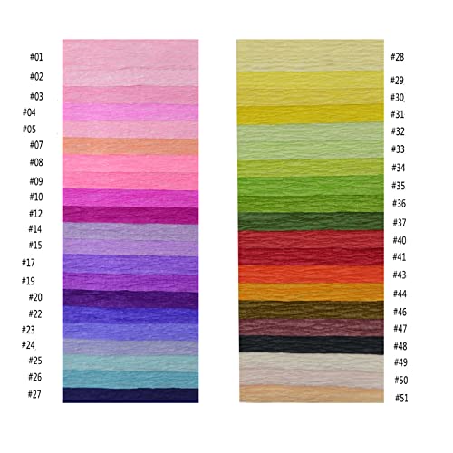 90G Premium Crepe Paper Roll 20In Width, 98In Length Streamer Diy Flower Craft Party Hanging Decor (27-Navy Blue) (Zzz02) #TOP4