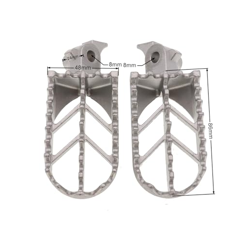 Cale pied moto haute durabilité pour repose-pieds XR50 et CRF70 - 3