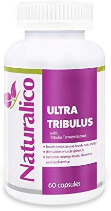 Naturalico Ultra TRIBULUS with Tribulus Terrestris Extract | 60 Capsules