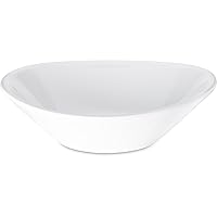 Vista 37 de Carlisle FoodService Products Stadia Bandeja de Plástico Reutilizable para el Hogar y el Restaurante, Melamina, 13 x 7 Pulgadas, Blanco