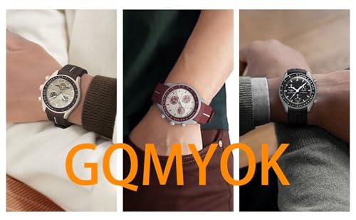 Bracelet en caoutchouc pour MoonSwatch : l'élégance agate sans espace - 7