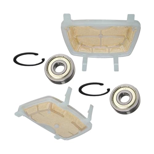 Plaque filtrante pour stopper la sciure fine dans le moteur MS211