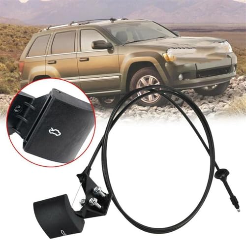Cable de pestillo de capó 55394495AB para Commander y Grand Cherokee 2006-2010 6