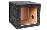 Bbox Single Vented 12 Inch Subwoofer Enclosure Engineered for Kicker Solo-Baric Model L5 & L7 Subwoofers - Car Subwoofer Boxes & Enclosures & Subwoofer Box Improves Audio Quality, Sound & Bass
