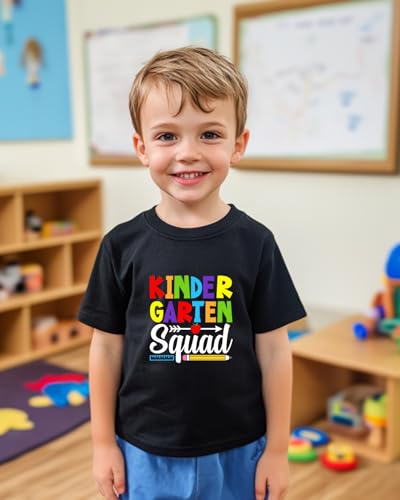 Image of Kindergarten Shirt for Girls Boys Kids Toddler First Day of School Shirts Back to School in My Kindergarten Era Tshirt 2T-7Y