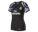  adidas 3 JSY W Camiseta 3ª Equipación Real Madrid CF 2015/2016, Mujer, Negro/Morado, M