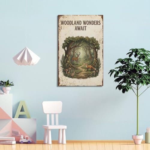 Impression sur toile OKAHYS œuvre d'art rétro rustique 61x91 cm - 4
