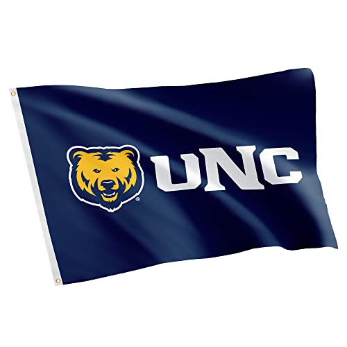 Desert Cactus University of Northern Colorado UNC Flag - 3 x 5 Feet Bears Banner, Indoor/Outdoor Durable Fabric, 100% Polyester Design (Style 2)