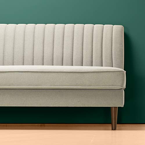 Image of ZINUS Jocelyn Sofa Couch, Armless Design, Easy, Tool-Free Assembly, Beige