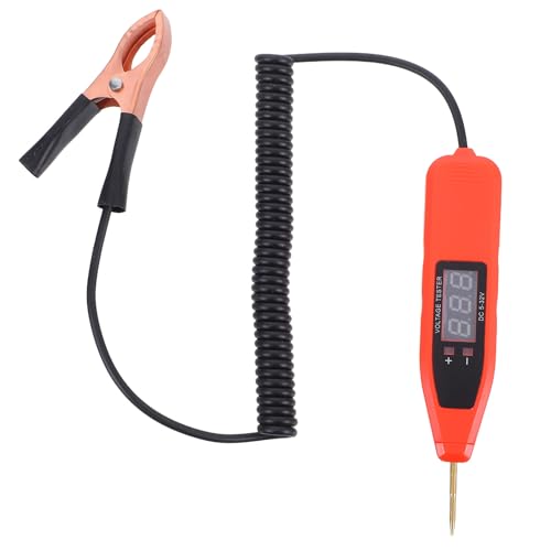 HEALEEP Digital Automotive Electrical Tester Pen with LED Voltage Display,
