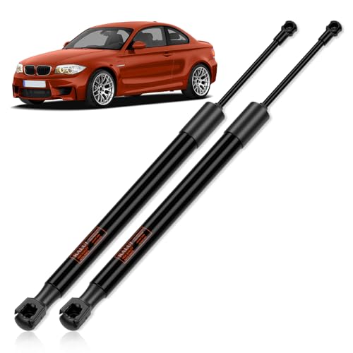 KALUJ 51237118370 7054 Front Hood Struts Lift Supports Compatible with BMW 128i 135i 120i 125i 130i 2005-2013, Heavy Duty Hood Lift Struts Support Rods Shocks Springs Replacement, 2PCS