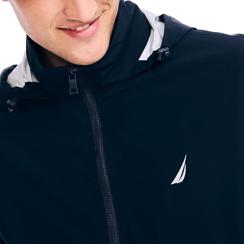 Nautica Men's Rainbreaker Bomber Jacket3