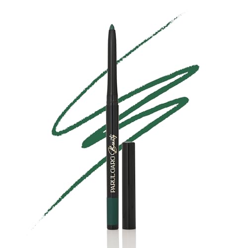 Image of Parul Garg Beauty Bold Define Matte Kajal Pencil| Smooth Glide For Waterline & Lash Line | Everyday Wear | Long-Lasting, Vegan & Cruelty-Free (Kuhu), Green
