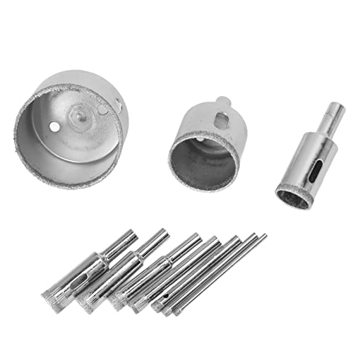 Set de Brocas de Diamante 10 Piezas para Azulejos y Vidrio miniatura 5