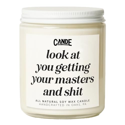 CE CRAFT Scented Soy Candle for Graduation Gift- Burn 35+