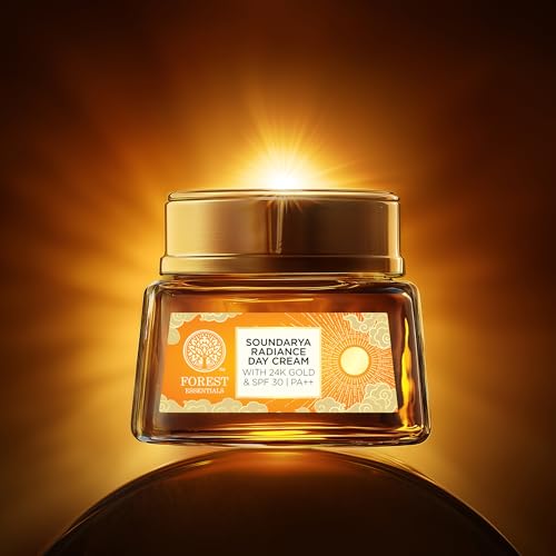 Forest Essentials Soundarya Radiance Cream z 24-karatowym złotem, 50 g