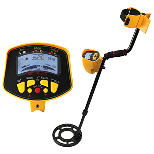JZLPY Detector de Metales Detectores de Metales de Alta Sensibilidad con Pinpointer, Disc & Notch & Pinpoint Modo, Bobina de búsqueda Impermeable, Pantalla LCD Retroiluminada Cover