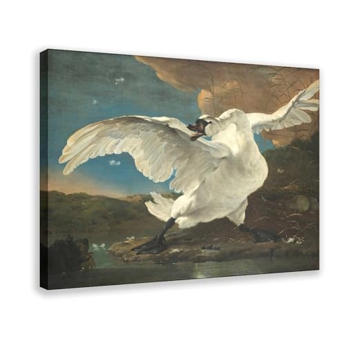 The Threatened Swan toile Jan Asselijn décoration murale luxe