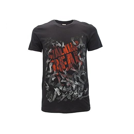 The Walking Dead - AMC - Camiseta de Tirantes - Hombre Negro X-Large