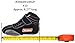RaceQuip 30400910RQP Euro Carbon L Driving Shoes SFI 3.3/5 Toddler 10 Black