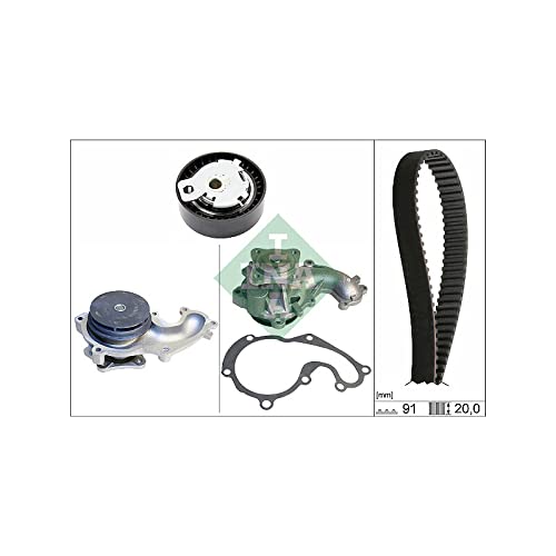 INA 530 0142 30 Wasserpumpe + Zahnriemensatz 24 mm